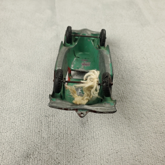 Vintage Hubley 1934 Ford Coupe #404 Diecast Model Car Antique Metal Toy 5 1/2" - Picture 6 of 12